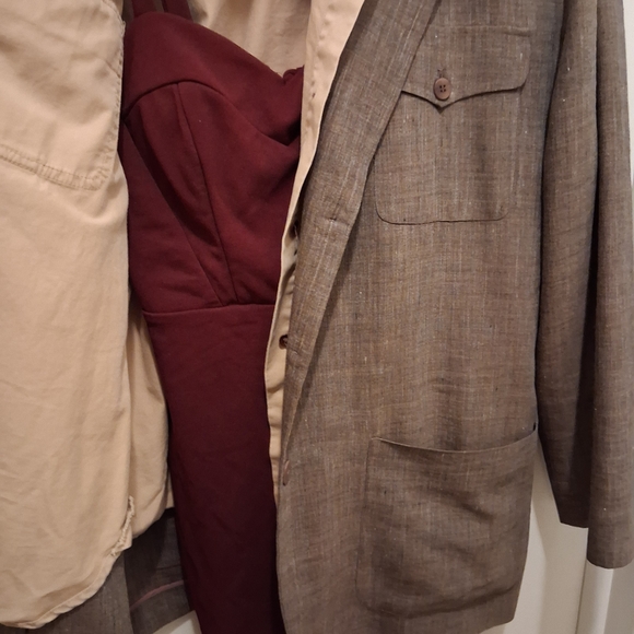 CK Blazer Vintage 90s W A Ralph Lauren 80s Button Up ,like New Outfit90$ W Dress - Picture 5 of 9